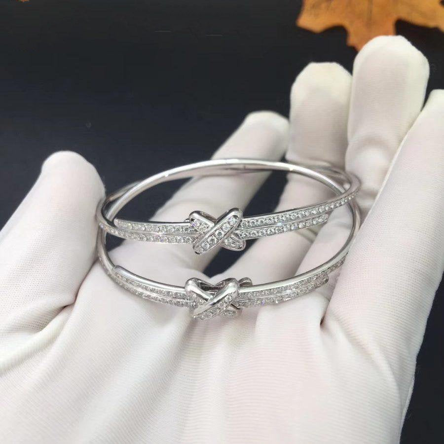 [baslovejewels]JEUX DE BRACELET DIAMONDS SILVER