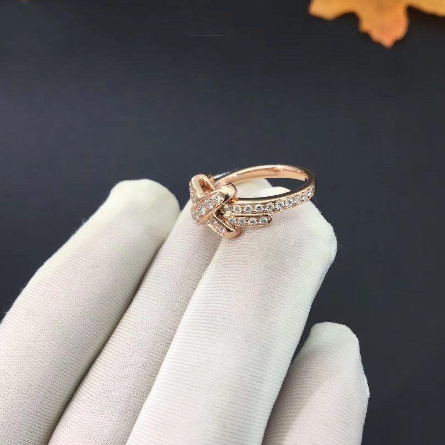 [baslovejewels]JEUX DE RING PINK GOLD DIAMOND