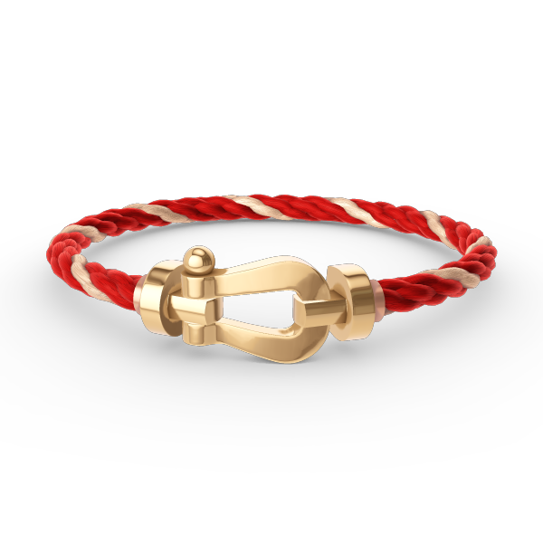 [baslovejewels]FORCE LARGE HORSESHOE NO DIAMOND BRACELET GOLD
