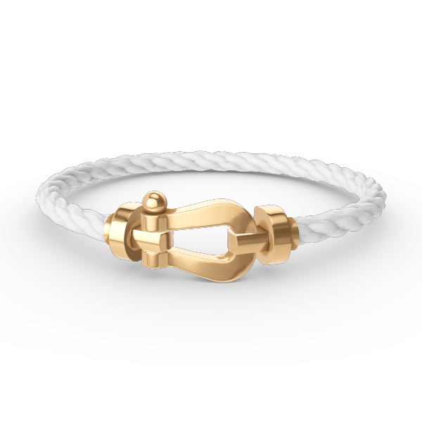 [baslovejewels]FORCE LARGE HORSESHOE NO DIAMOND BRACELET GOLD