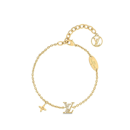 [baslovejewels]LOGO STAR MOTIF GOLD BRACELET