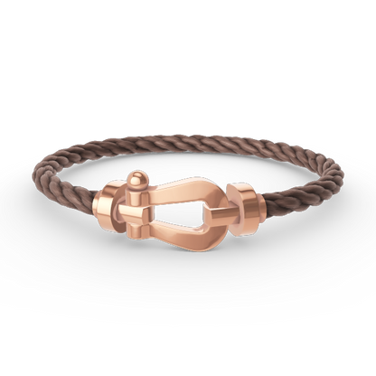 [baslovejewels]FORCE LARGE HORSESHOE NO DIAMOND BRACELET ROSE GOLD