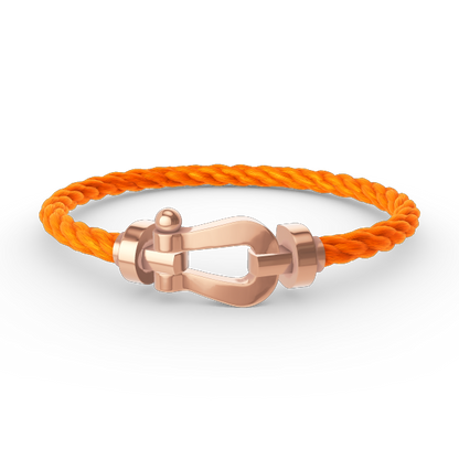 [baslovejewels]FORCE LARGE HORSESHOE NO DIAMOND BRACELET ROSE GOLD
