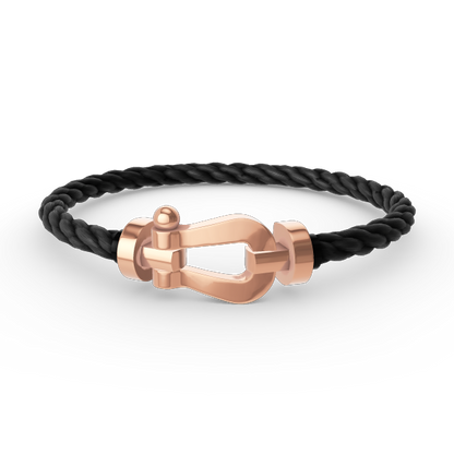 [baslovejewels]FORCE LARGE HORSESHOE NO DIAMOND BRACELET ROSE GOLD