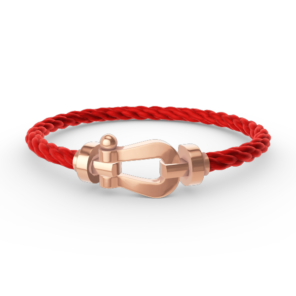 [baslovejewels]FORCE LARGE HORSESHOE NO DIAMOND BRACELET ROSE GOLD