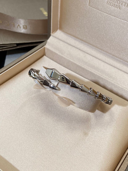 [baslovejewels]SERPENTI VIPER SILVER BRACELET