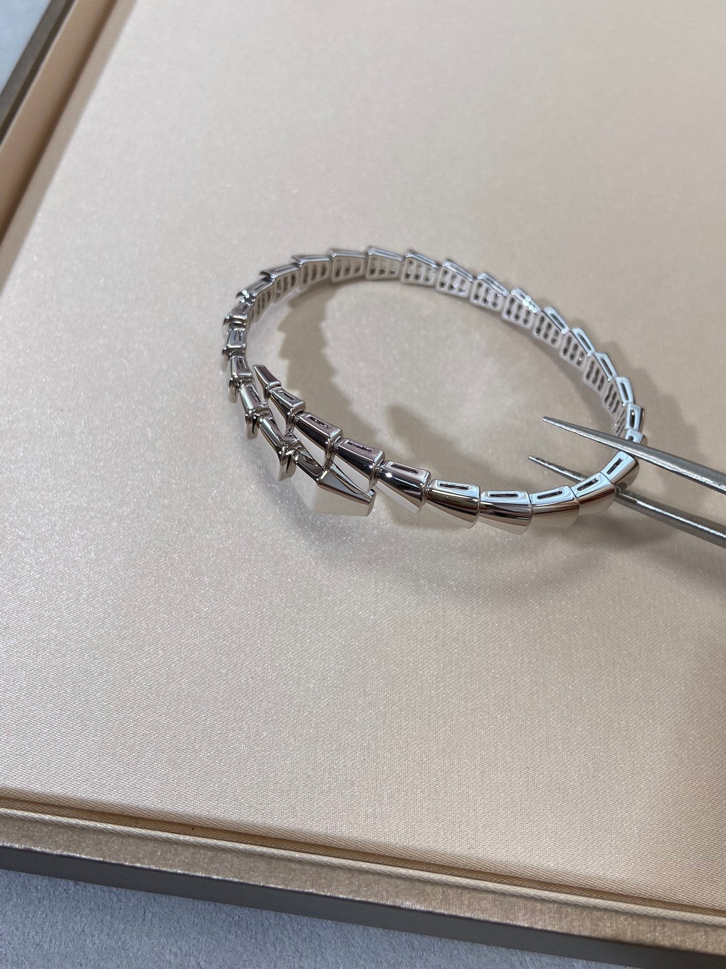 [baslovejewels]SERPENTI VIPER SILVER BRACELET
