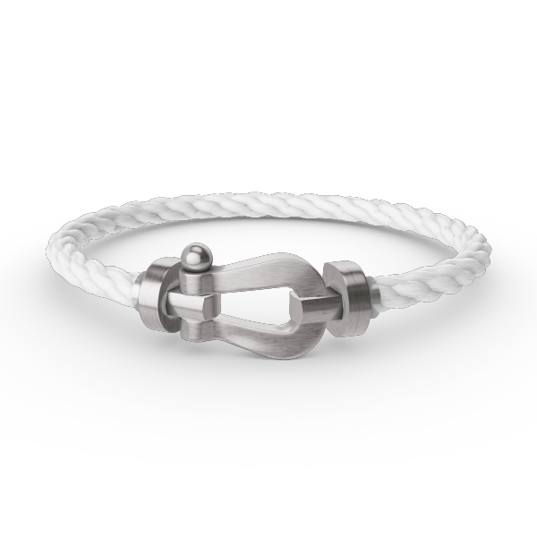 [baslovejewels]FORCE LARGE HORSESHOE NO DIAMOND BRACELET SILVER
