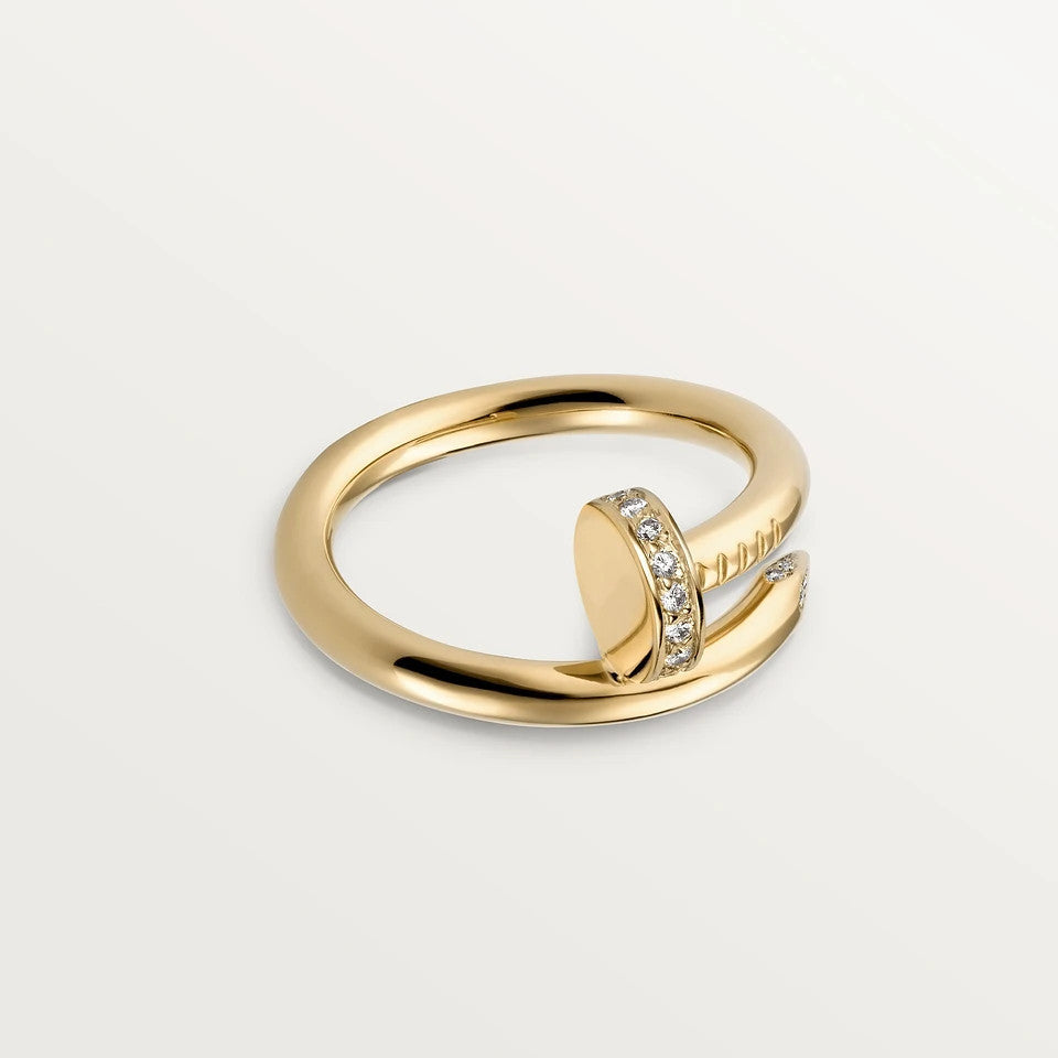 [baslovejewels]JUSTE RING 2.65MM GOLD DIAMOND